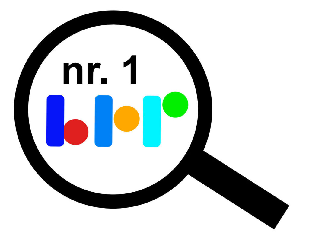 Nummer een staan bij google